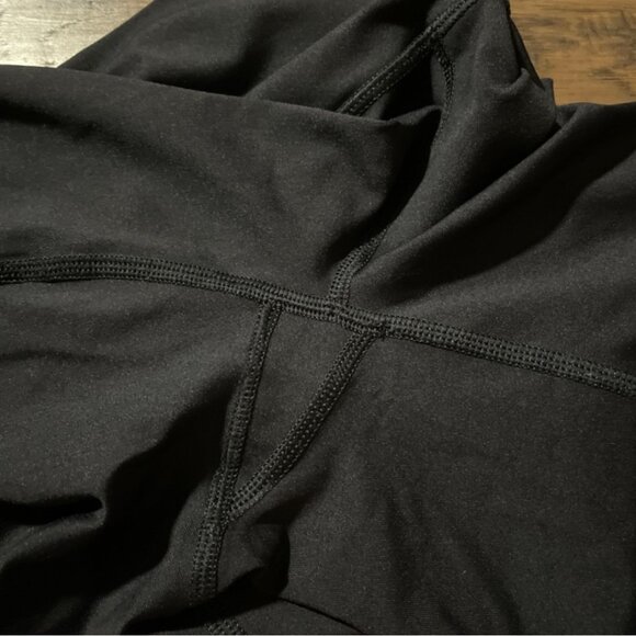 aerie crisscross ankle cropped leggings black size XS - Picture 10 of 14